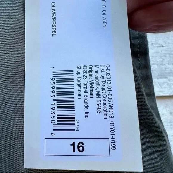 A New Day stretch Elastizado Pants Size 16 Green - Picture 4 of 4